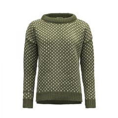 Devold Nordsj&#248; Wool Sweater Dame Olive
