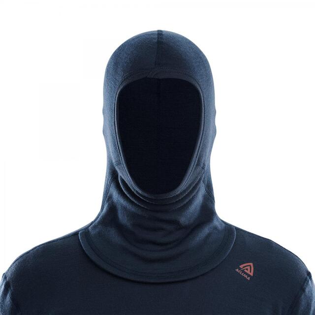 Aclima Warmwool Hood Sweater, Man XXL 238 Navy Blazer / Red Ochre 