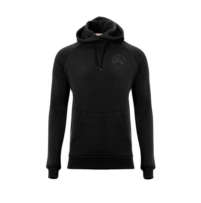 Aclima Fleecewool V2 Hoodie Herre L Jet Black 