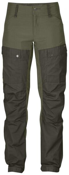 Fj&#228;llr&#228;ven Keb Trousers Curved Dame  40 Deep Forest-Laurel Green