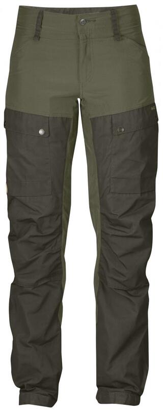 Fjällräven Keb Trousers Curved Dame  40 Deep Forest-Laurel Green 