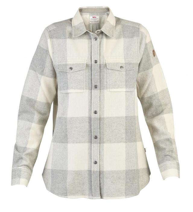 Fjällräven Canada Shirt Dame Fog-Chalk White 