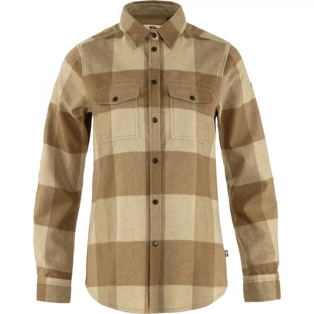 Fjällräven Canada Shirt  L Buckwheat Brown-Light Beige 