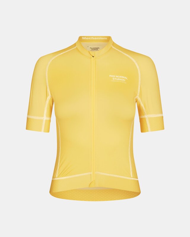 Pas Normal Studios Women's Mechanism Jersey - Dusty Yellow - L 