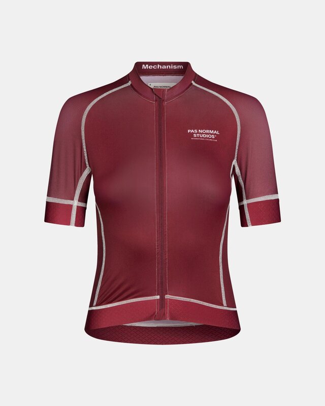 Pas Normal Studios Women's Mechanism Jersey - Burgundy - XS 