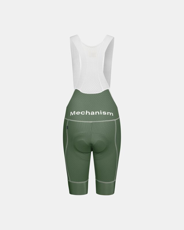 Pas Normal Studios Women's Mechanism Bibs - Khaki Green - L 