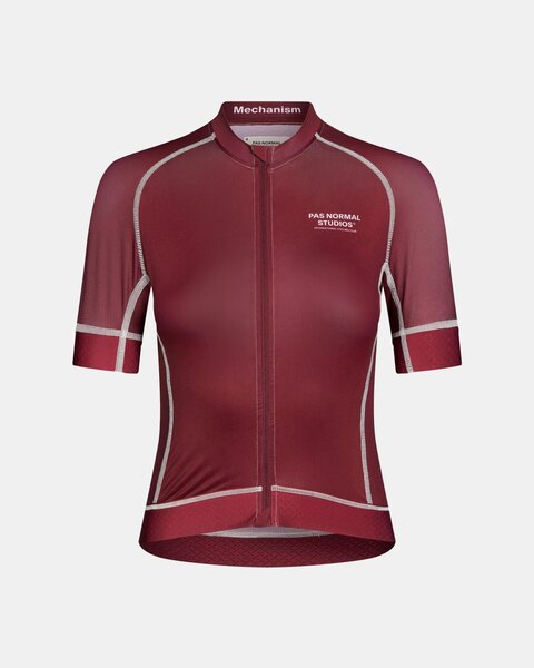 Pas Normal Studios Women&#39;s Mechanism Jersey - Burgundy