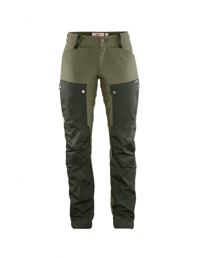 Fjällräven Keb Trousers Curved Reg 42 Dame / Farge: Deepforest-Laurelgreen 
