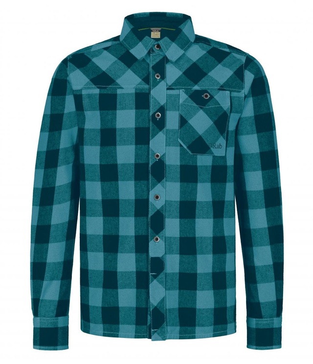 Rab Boundary Shirt Obk Orion Blue Check 