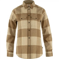 Fj&#228;llr&#228;ven Canada Shirt Dame Buckwheat Brown-Light Beige