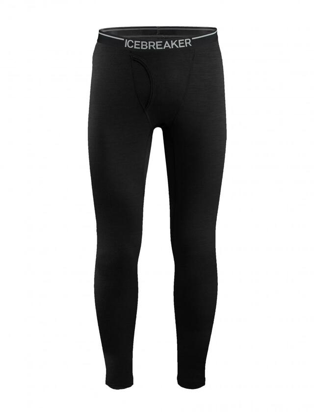 Icebreaker Mens 200 Oasis Leggings Black 
