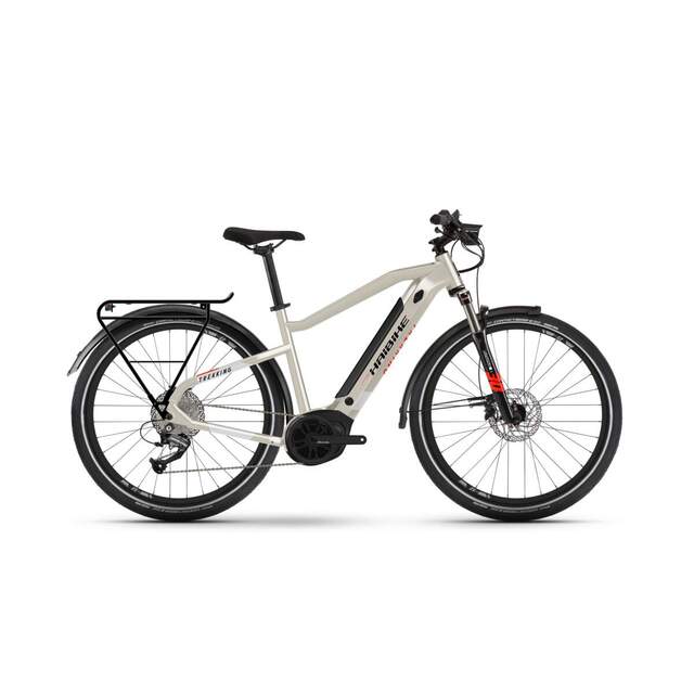Haibike Trekking 4 Herre  M Desert/White 