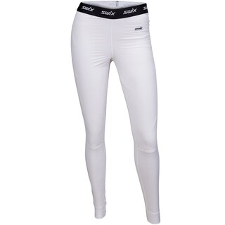 Swix RaceX bodyw pants wind Dame L Bright white