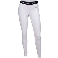 Swix RaceX bodyw pants wind Dame S Bright white