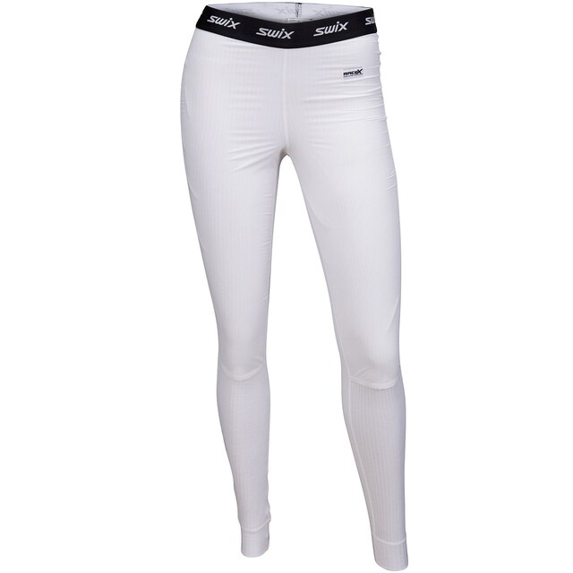 Swix RaceX bodyw pants wind Dame S Bright white 