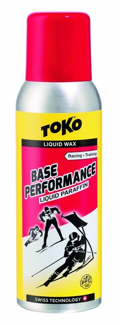 Toko Base Performance Liquid Red Snø: -4 til -12 Luft: -2 til -11, 100ml
