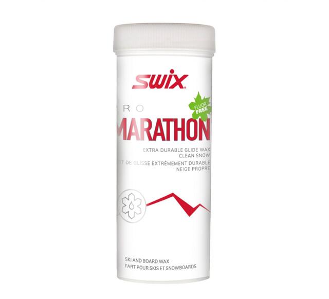 Swix White Marathon Powder Fluor Free 