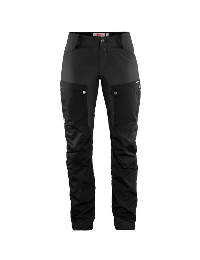 Fjällräven Keb Trousers Curved Reg Dame Black 