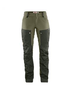 Fj&#228;llr&#228;ven Keb Trousers Curved Reg Dame / Farge: Deepforest-Laurelgreen