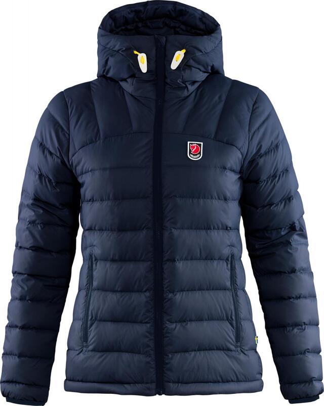 Fj&#228;llr&#228;ven Expedition Pack Down Hoodie Dame / Farge: Navy