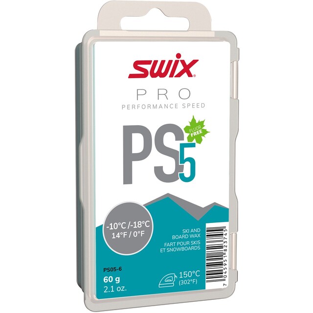 Swix PS5 Turquoise -10°C/-18°C, 60g 