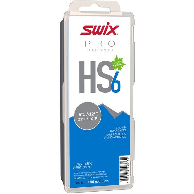 Swix HS6 Blue -6°C/-12°C, 180g 