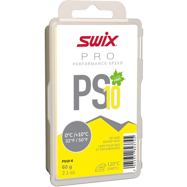 Swix PS10 Yellow 0°C/+10°C, 60g 
