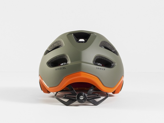 Bontrager Rally WaveCel Mountain  M Olive Grey/Roarange 