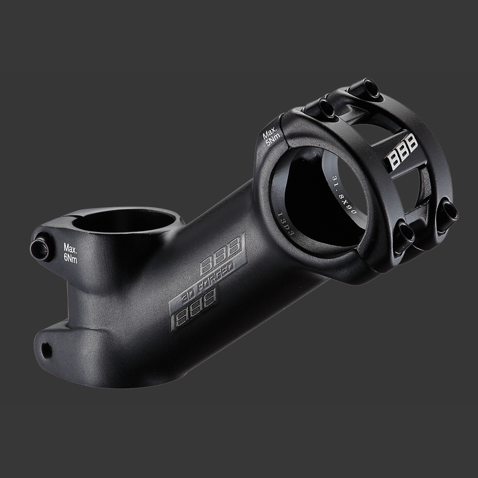 BBB HighRise BHS-25 Stem OS 31.8 x 35 grader x 90mm sort alu