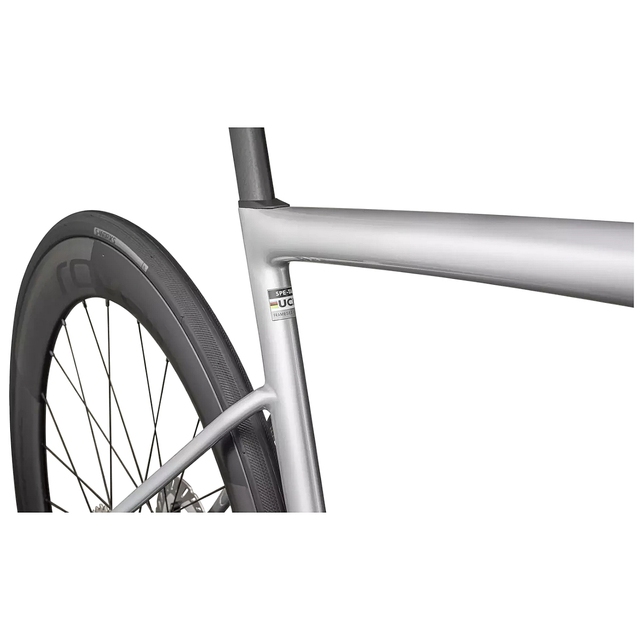 Specialized Tarmac SL8 Pro Ultegra Di2 Gloss Liquid Silver/Blue Pearl - 54cm 