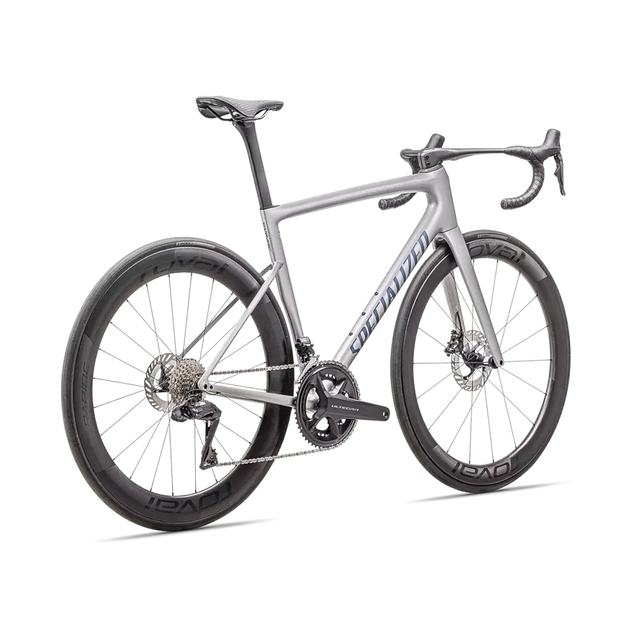 Specialized Tarmac SL8 Pro Ultegra Di2 Gloss Liquid Silver/Blue Pearl - 54cm 