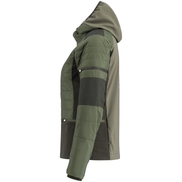 Swix Horizon Jacket Dame M Olive/Dark Olive 