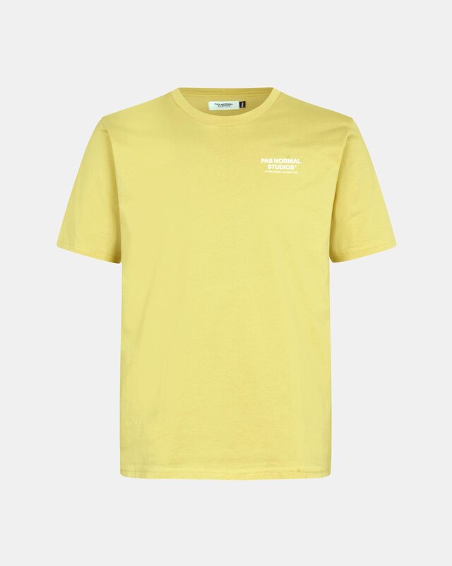 Pas Normal Studios Off-Race T-Shirt L Dusty Yellow 