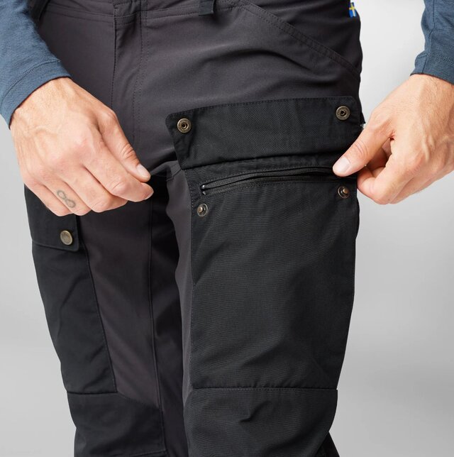 Fjällräven Keb Trousers Herre 48 Black 