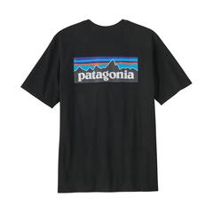 Patagonia P-6 Logo Responsibili-Tee BLK BLACK