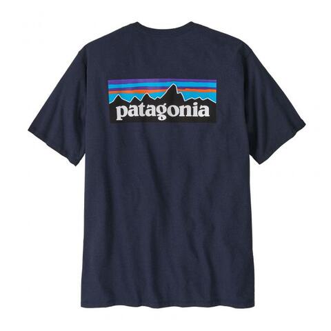 Patagonia P-6 Logo Responsibili-Tee Nena New Navy