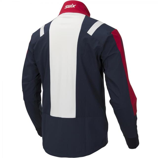 Swix Infinity Jacket M XL Dark Navy/ Swix Red 