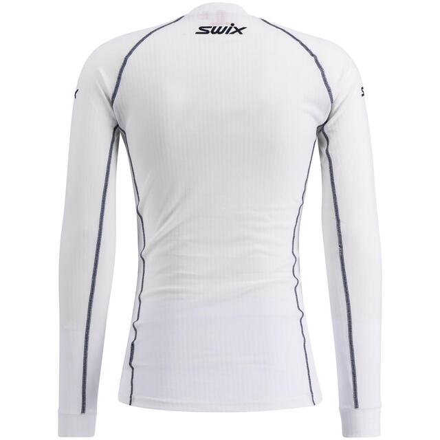 Swix Racex Classic Long Sleeve M L Bright White/ Dark Navy 