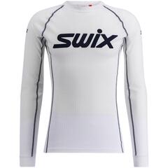 Swix Racex Classic Long Sleeve M L Bright White/ Dark Navy