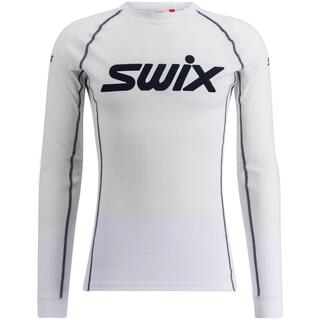 Swix Racex Classic Long Sleeve M S Bright White/ Dark Navy