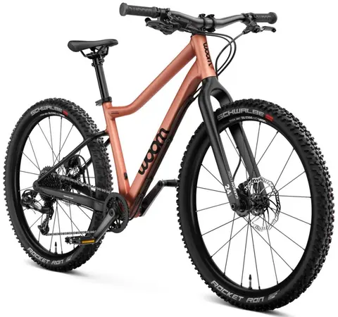 Woom OFF 5 24" Barnesykkel - Copper 8,6kg, 7-11 år, 128-145cm