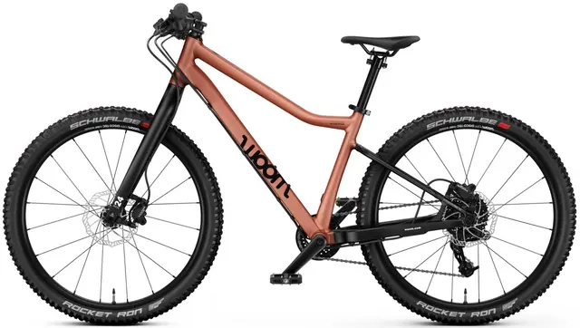 Woom OFF 5 24" Barnesykkel - Copper 8,6kg, 7-11 år, 128-145cm 