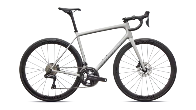 Specialized Aethos 2 Expert 58cm Gloss Dolomite/Blue Pearl - Ultegra Di2 