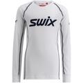 Swix Racex Classic Long Sleeve Jr 128 Bright White/ Dark Navy