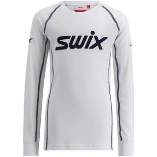 Swix Racex Classic Long Sleeve Jr Bright White/ Dark Navy