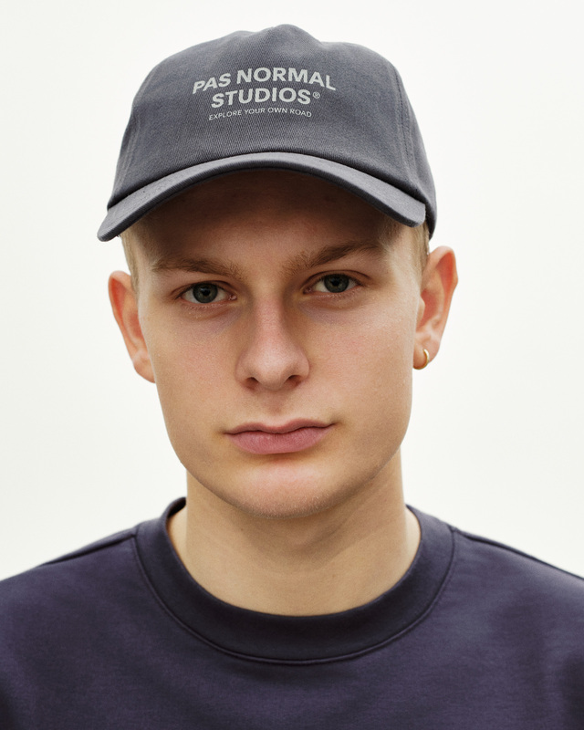 Pas Normal Studios Off-Race Cotton Cap Dark Navy - M/L 