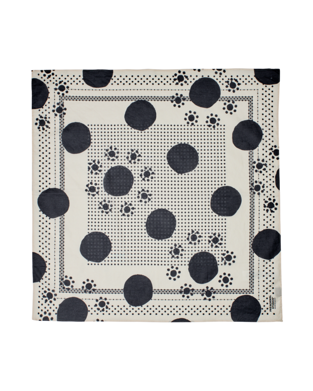 Pas Normal Sudios Off-Race Bandana Off White - One Size 