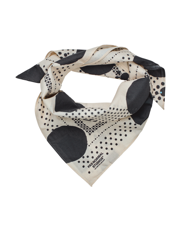 Pas Normal Sudios Off-Race Bandana Off White - One Size 