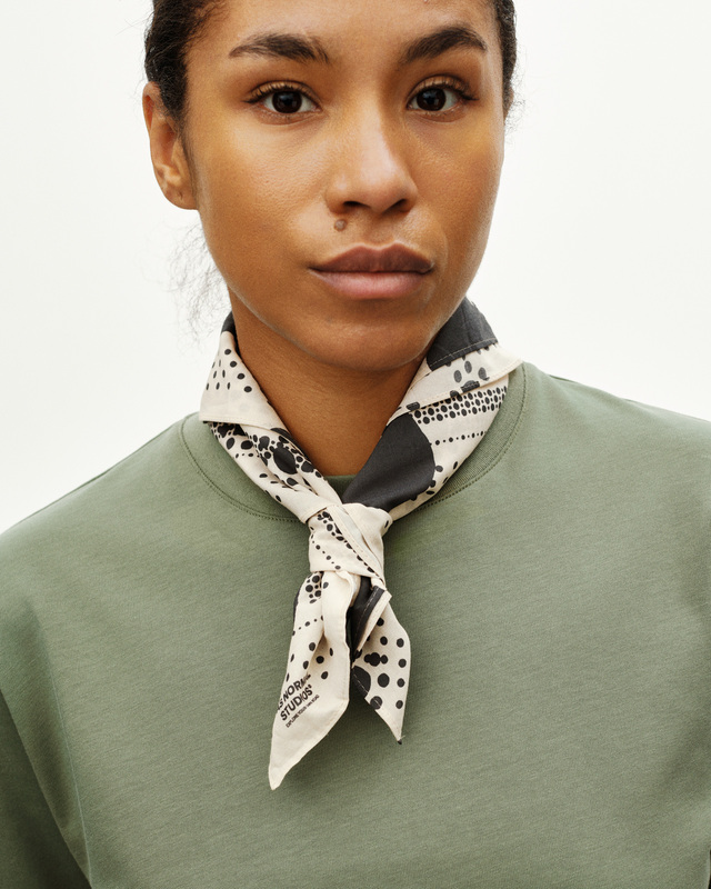 Pas Normal Sudios Off-Race Bandana Off White - One Size 