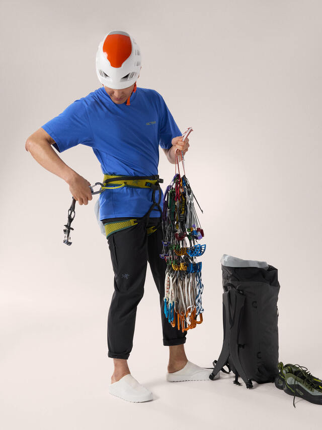 Arcteryx Kragg Cotton Pant Herre 30 Black 